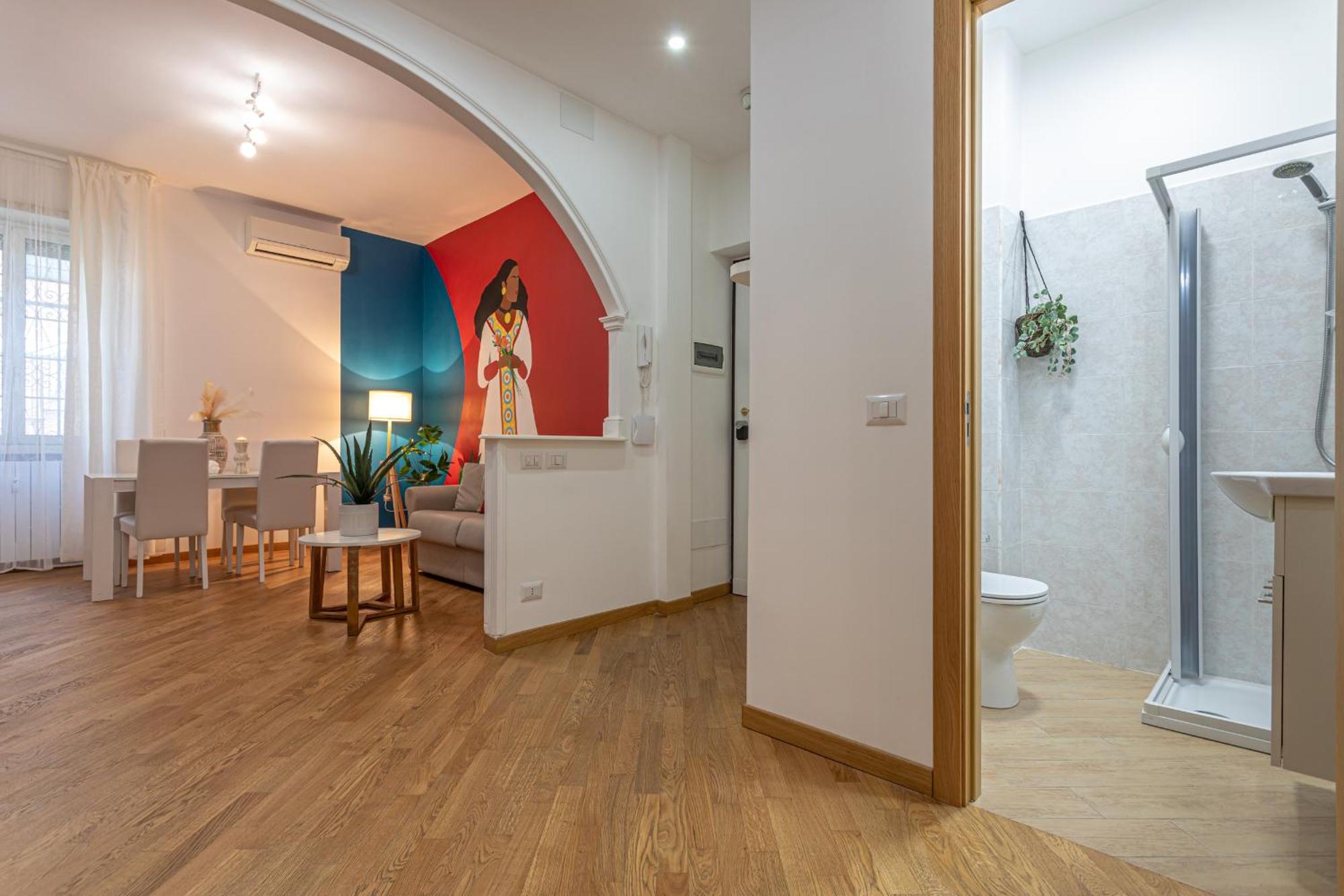 Ferienwohnung Casa Abeba A Torre Maura Rom Exterior foto